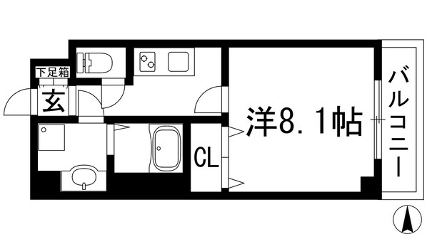 グランデトワール5の物件間取画像